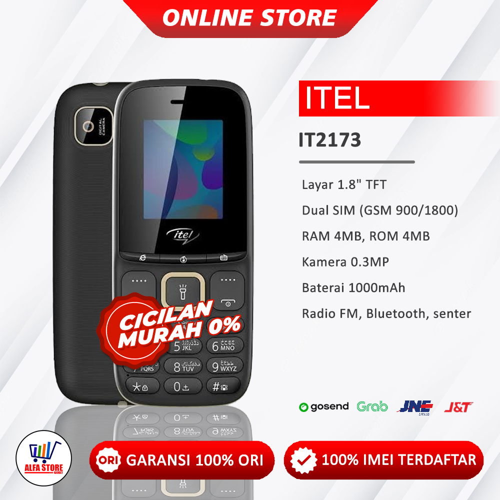 ITEL IT2173 GARANSI RESMI