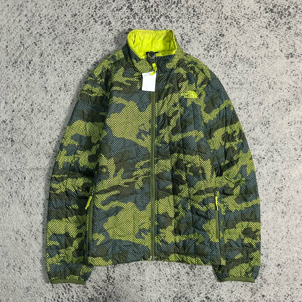 The North Face Camo Ultralight Down Jacket Second 100% Original Size M