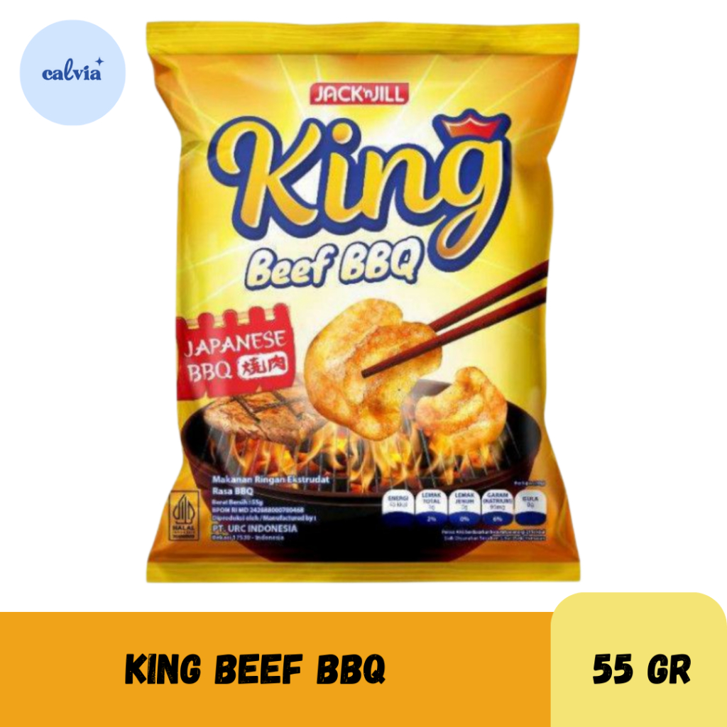Jack 'n Jill King Snack Japanese BBQ 55g Renyah