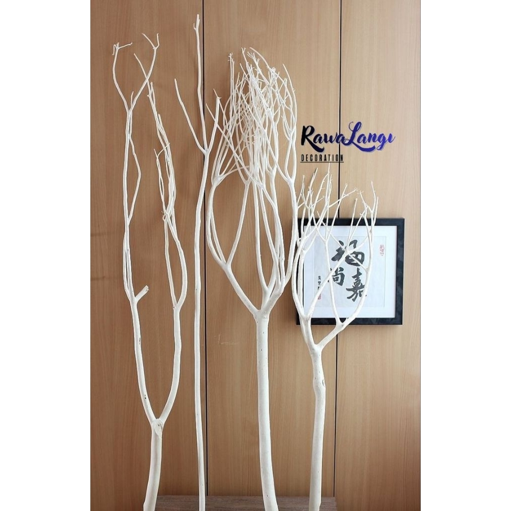 Ranting Dekorasi Ranting Pohon Hiasan Dekorasi  Kayu Kering Bercabng Lebat Sudah Kupas Halus