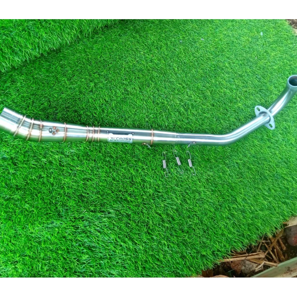 leheran knalpot Supra X 125 Racing