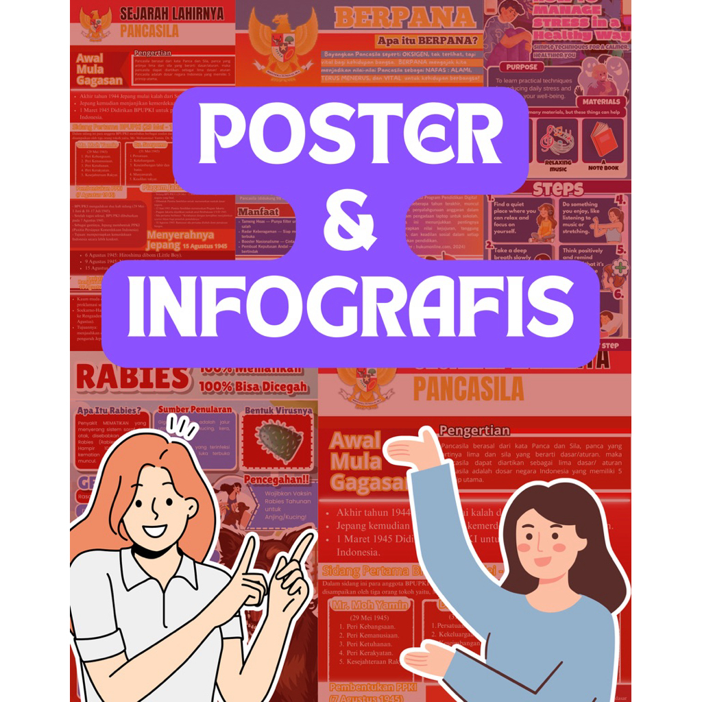 Jasa Membuat Poster | Infografis | Murah