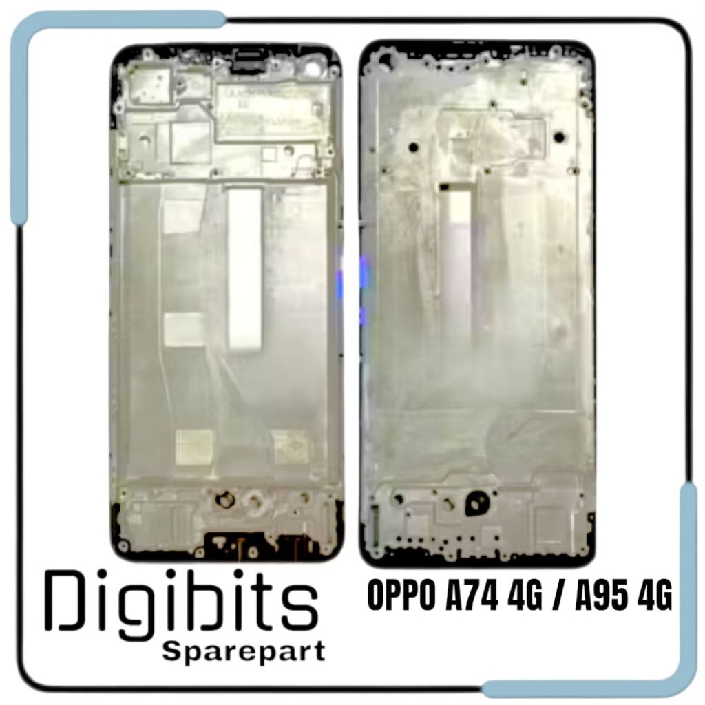 Frame LCD - Tulang LCD - Tatakan LCD Oppo A74 / A95 4G