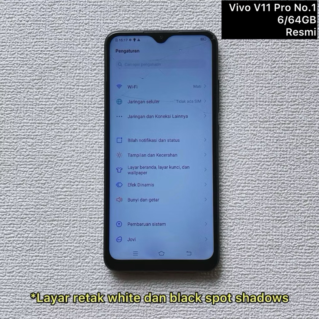 Vivo V11 Pro 6/64GB Resmi Minus