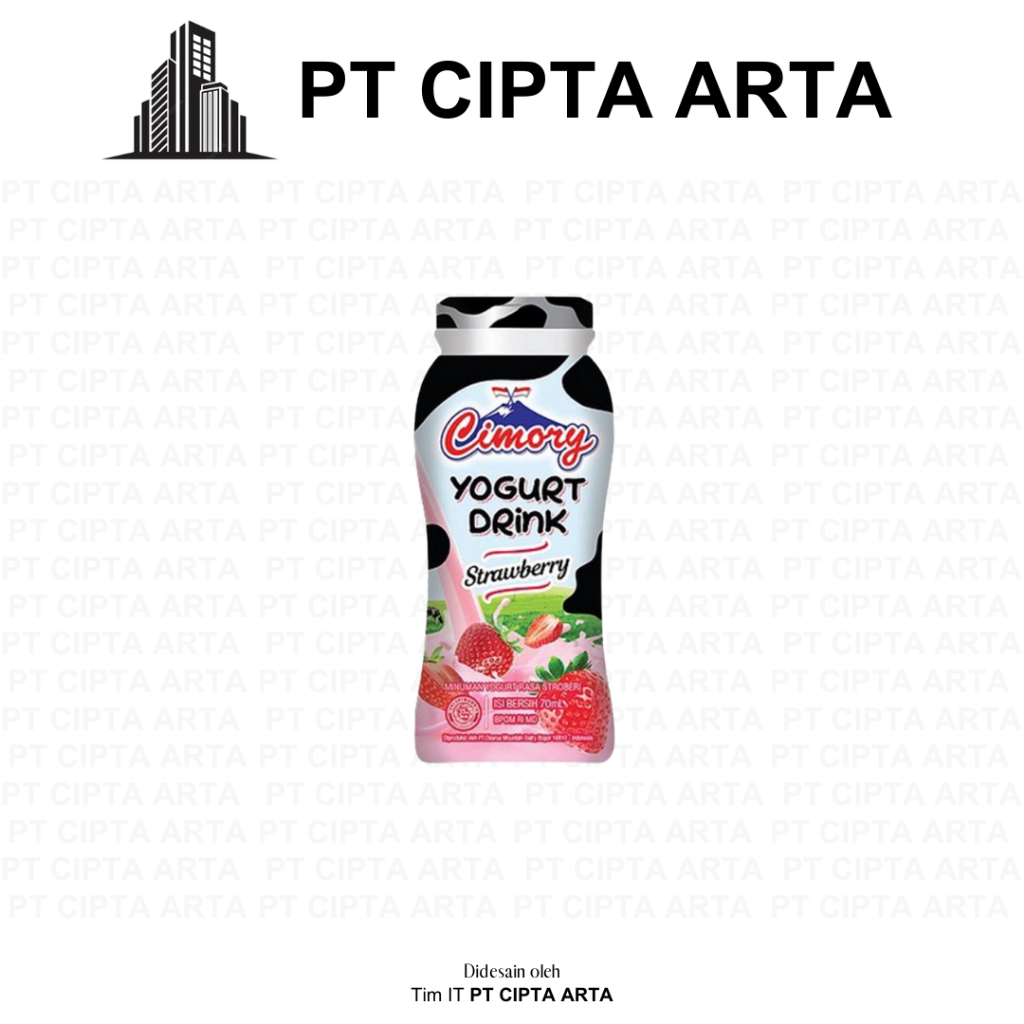 Cimory Yogurt Drink 65ml Rasa Strawberry Blueberry