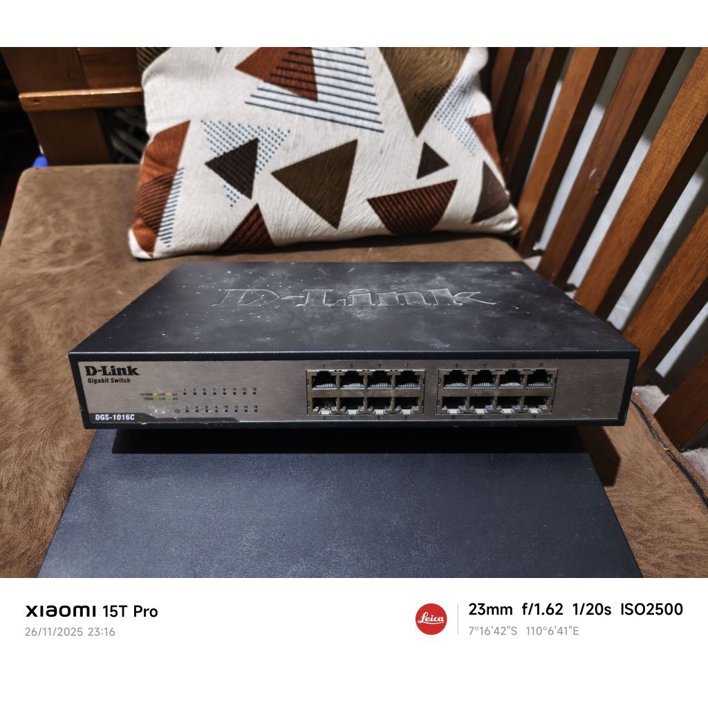 Switch hub dLink Gigabit 16Port