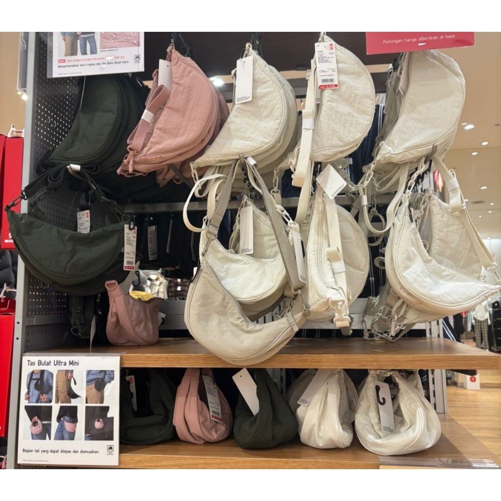 UNIQLO Mini Round Bag Shoulder Bag uniqlo