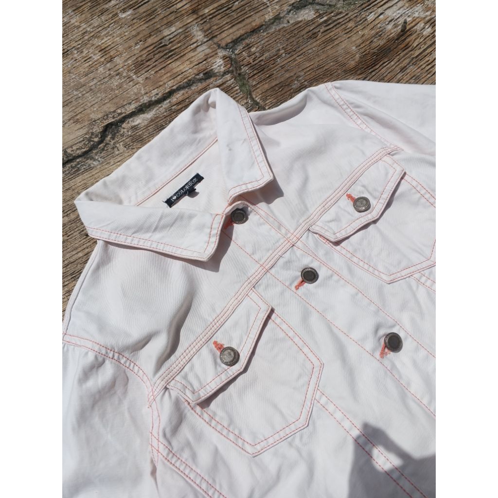 jaket denim boxy