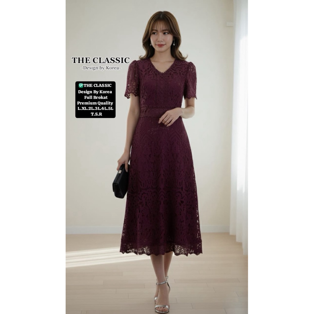 dress classic korean import bangkok