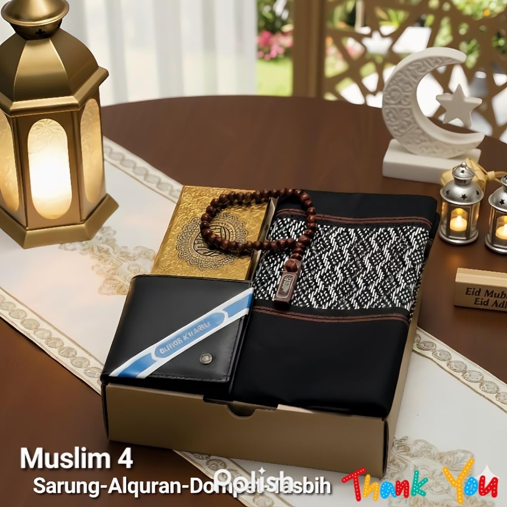 BestPromo Paket Hampers Peralatan Sholat CowokGift Box Alat Sholat CowokKado Ulang Tahun Alat Sholat