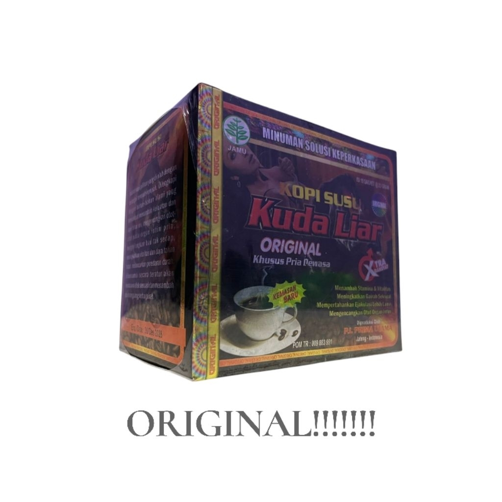 KOPI SUSU KUDA LIAR ORIGINAL ISI 10 SACHET