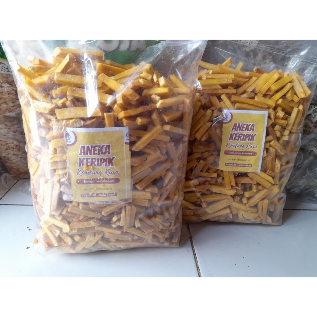 Stik Sukun Mentega 1kg, 500gr / Keripik Sukun Stik / Stik Sukun