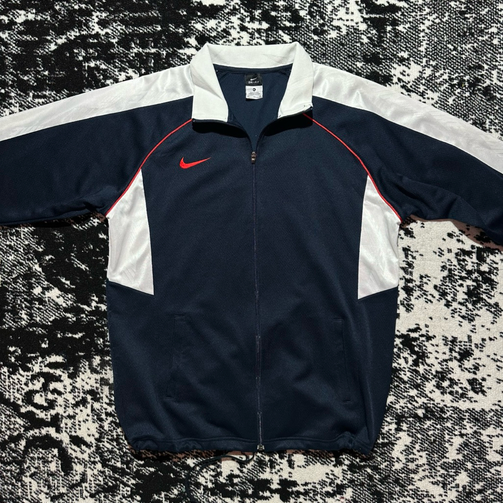 Windbreaker Tracktop Nike Vintage Jacket Colourblock