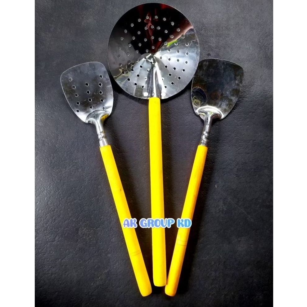 PERALATAN MASAK 1 SET /ALAT MASAK MURAH SEROK SOTEL SPATULA