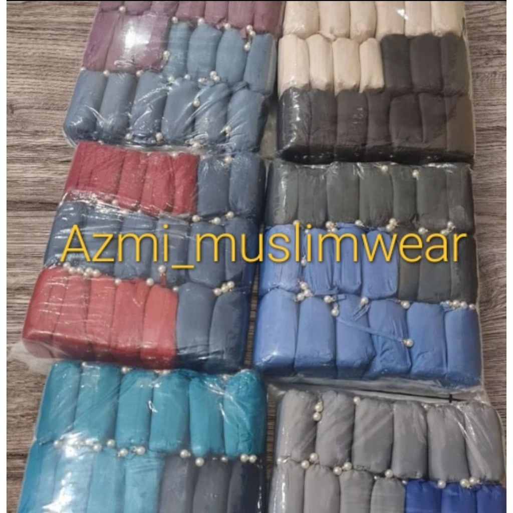 Juleashop Glosir:( 1 Kodi Isi 20 Pcs ) Mukena Traveling Mini Pouch Parasut 2 In1 Ressleting Mukena