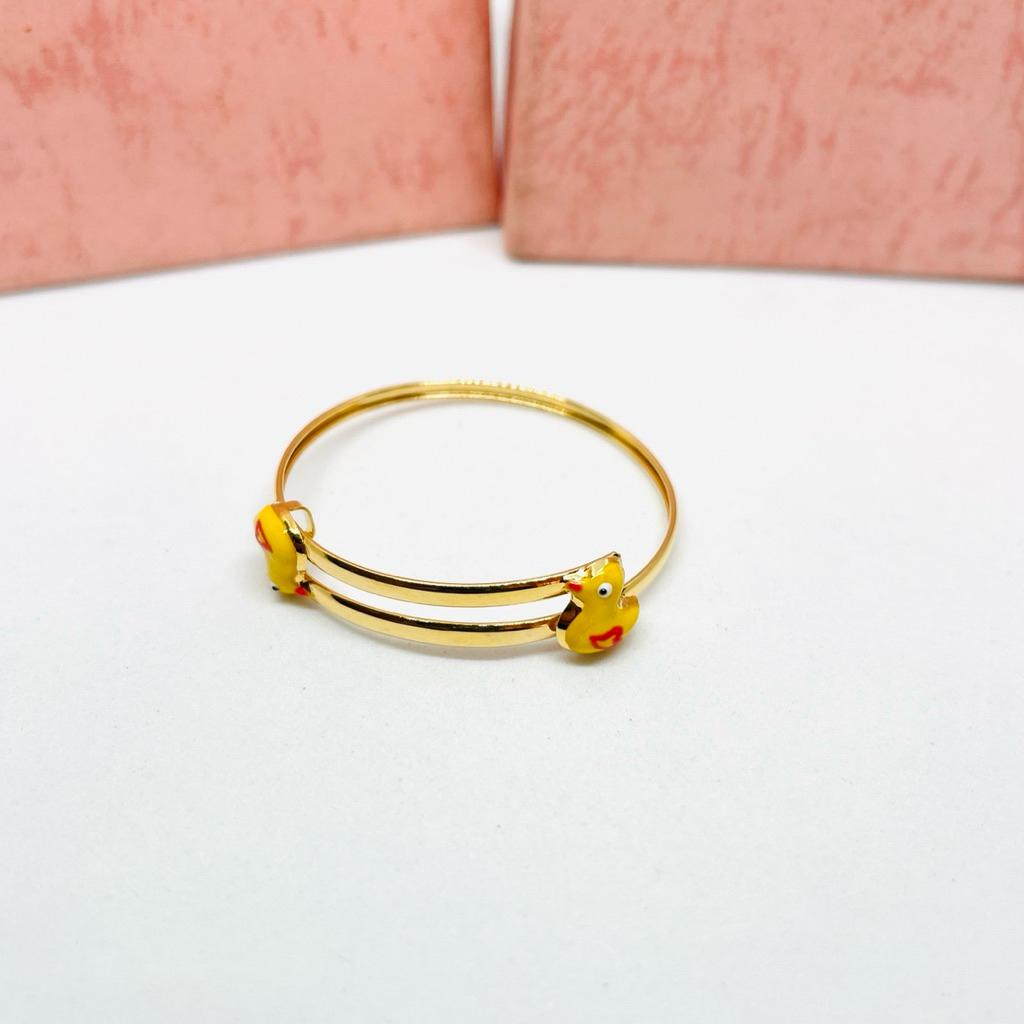 Gelang Bayi Emas Asli Kadar 300/6k bebek newborn