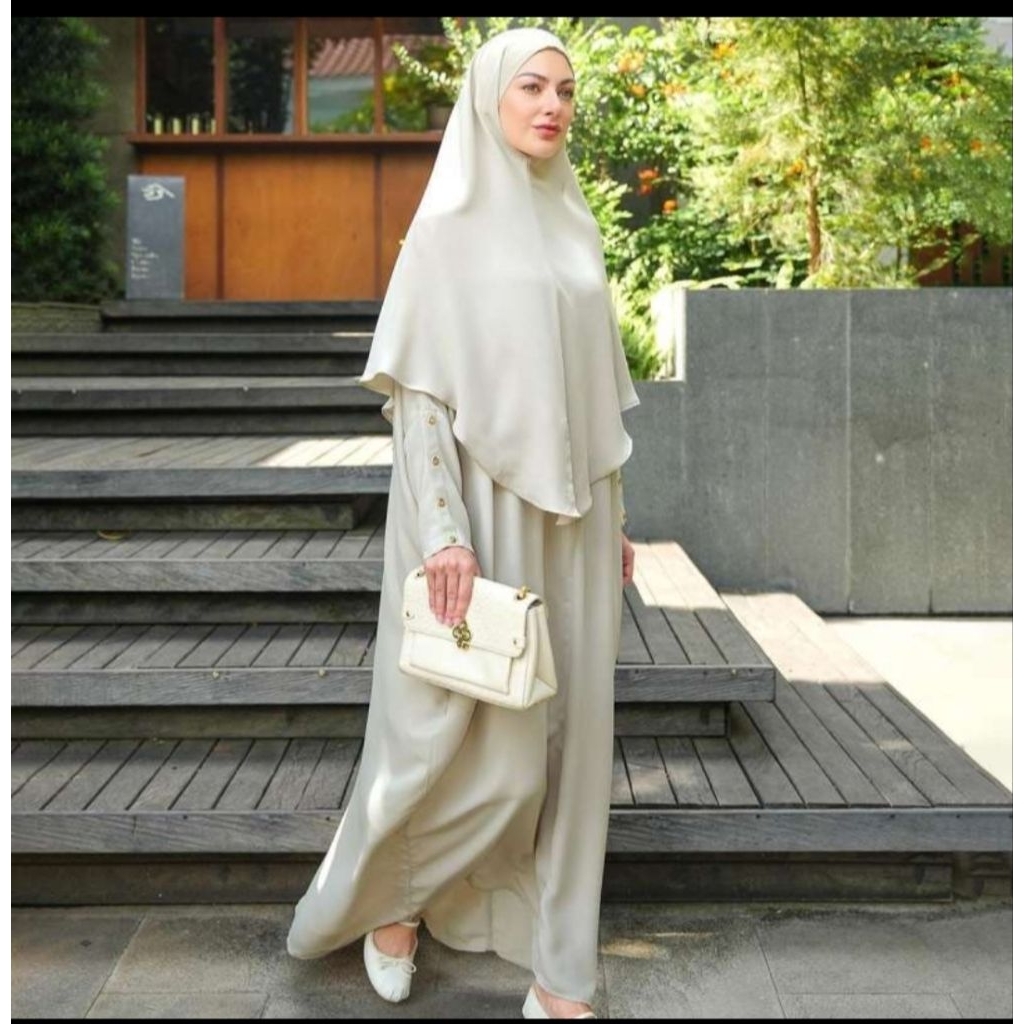 SALE HALIA ONE SET BY HEAVEN LIGHTS (ABAYA DRESS MUSLIM)