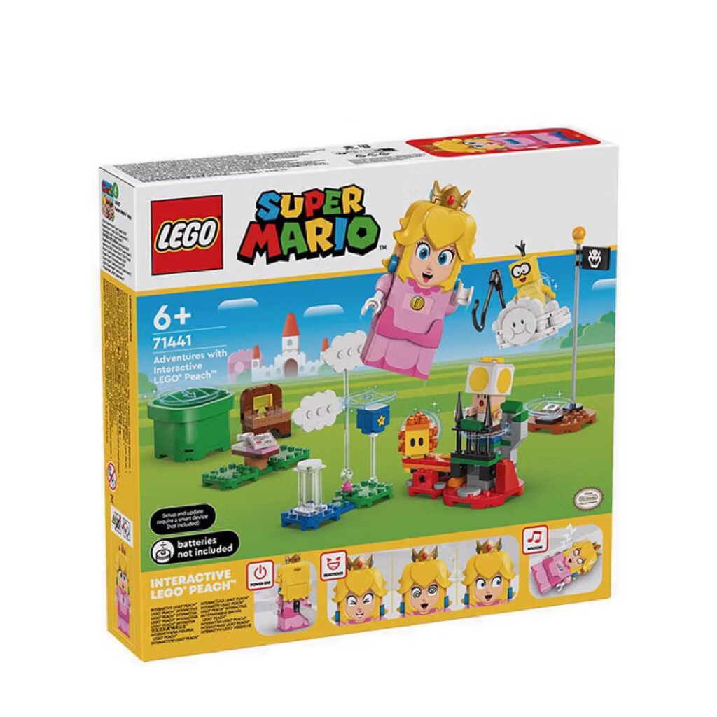 LEGO SUPER MARIO WITH INTERACTIVE PEACH 71441. Lego Super Mario Peach 71441