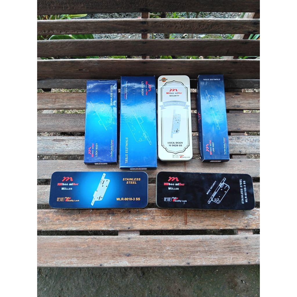 Kunci pintu pelor Muller  pintu kupu tarung pintu utama kayu alumunium