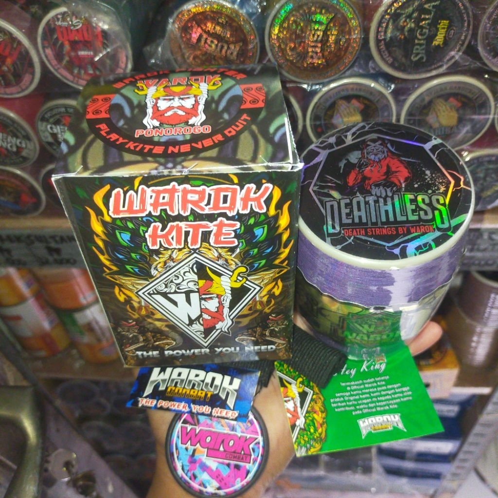 Gelasan WAROK DEATHLESS 6000Y Klos Gading JEPRET TARIK