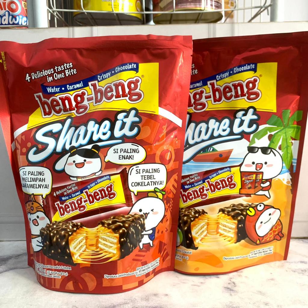 BENG-BENG SHARE IT ISI 25 PCS/PACK - Beng Beng Share It/Beng Beng Pack/Beng Beng Isi 30 pcs/Grosir S