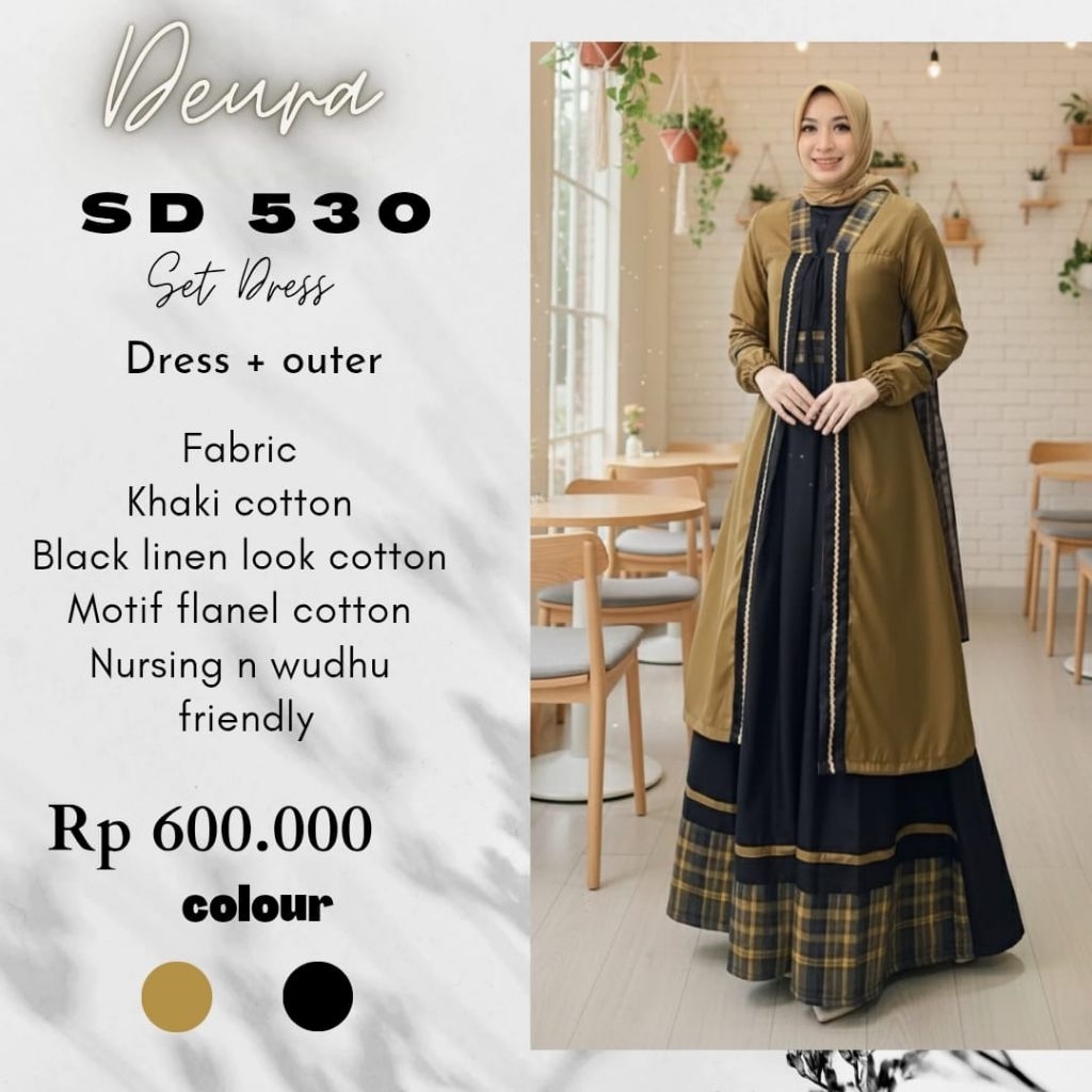 Deura Set Dress SD-530