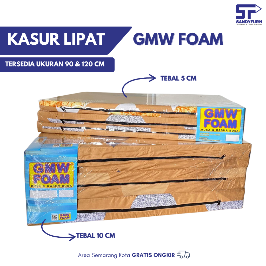 GMW FOAM Kasur Busa Lipat