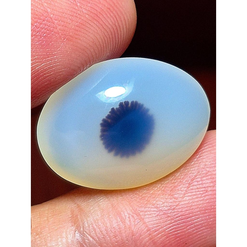 Cincin batu akik motif DIM 21X16X7.5