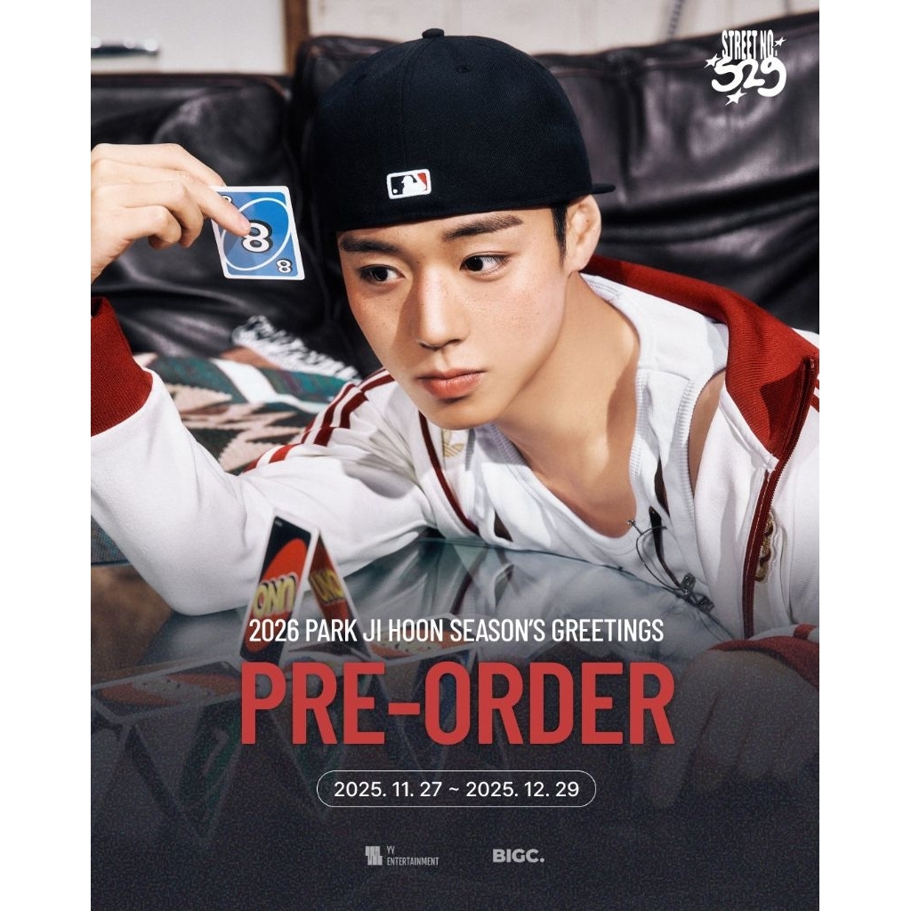 [PO][BACA DESKRIPSI] PARK JIHOON 2026 SEASON'S GREETINGS. PARK JIHOON SG26. PARK JIHOON MERCH