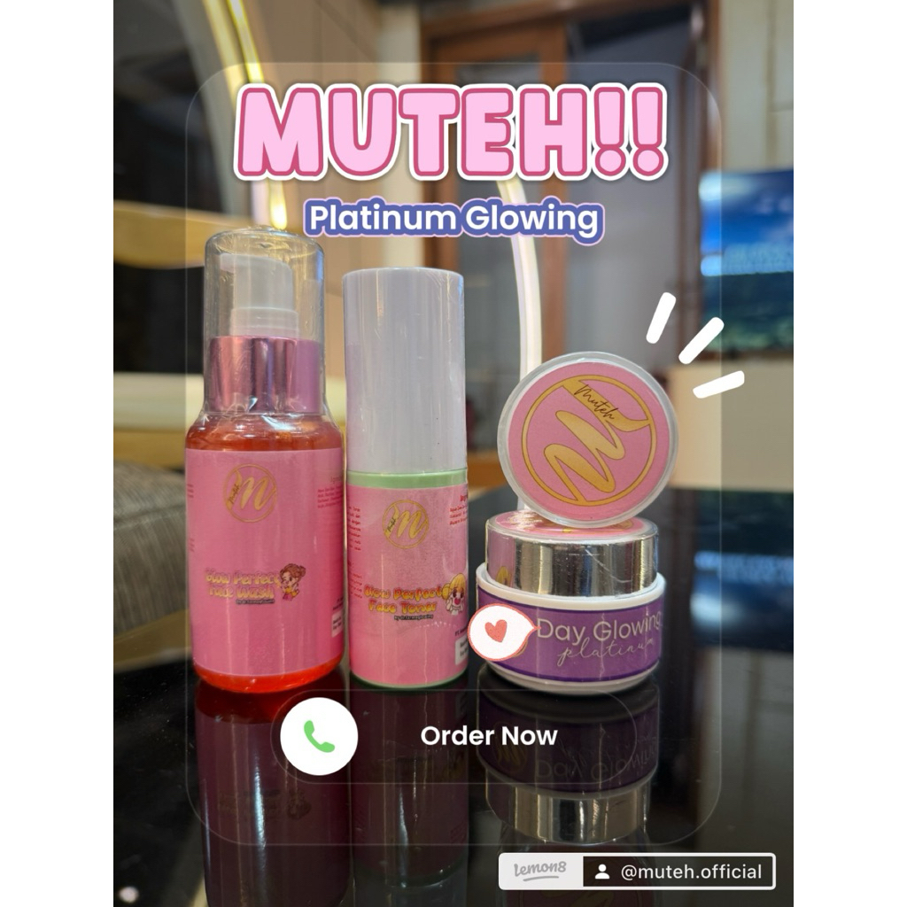 MUTEH PLATINUM GLOWING SKINCARE BEST SELLER CIW2 THAILAND