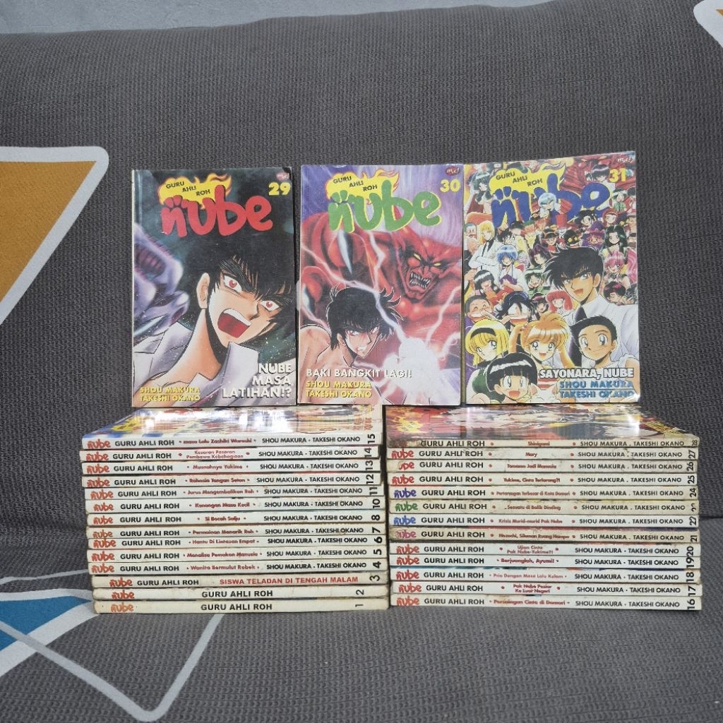 Paket Komik Nube Guru Ahli Roh Vol 1-31 Tamat Set Lengkap Mulus Kolpri Koleksi Pribadi