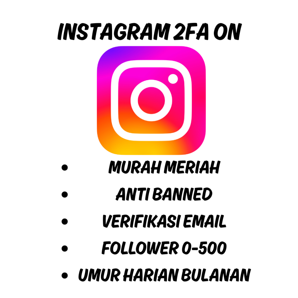 Akun ig Fresh dan Murah