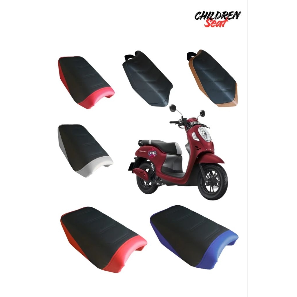 Jok Boncengan Anak Scoopy Donat Scoopy New Scoopy Prestige