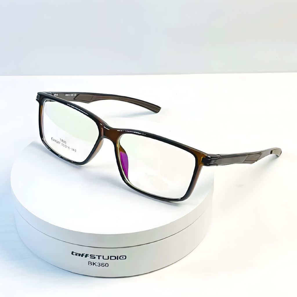 Kacamata Plus Lensa Progresif Bluecromic One Drive By DOMAS Rabun Jauh Dekat Anti Radiasi