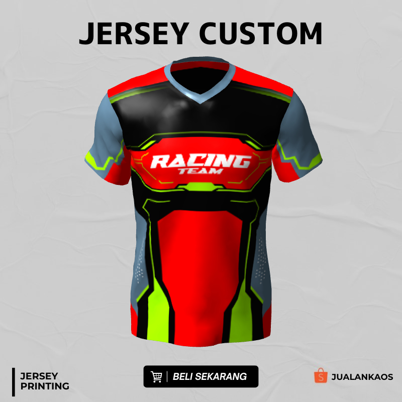 Kaos Jersey Racing 104 - Jersey Custom Full Printing