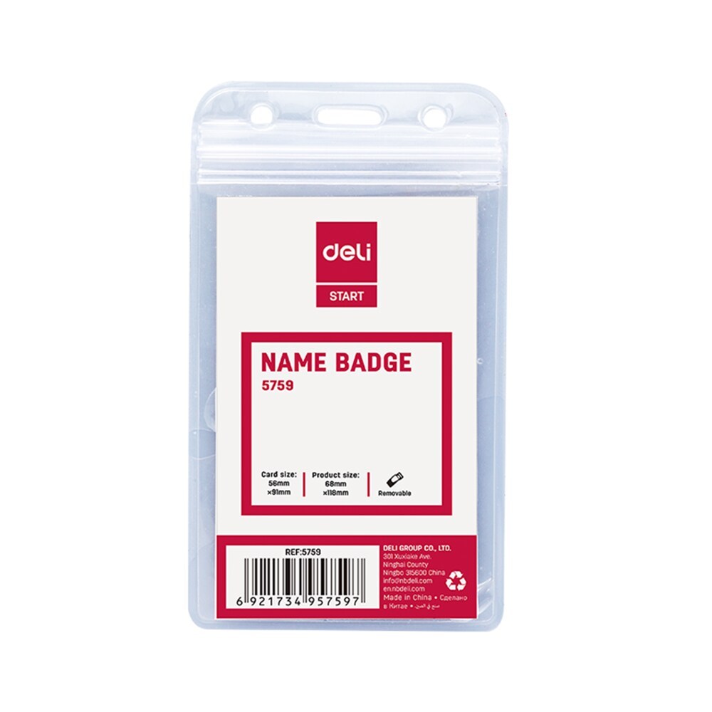 Name Badge ID Card E5759 DELI