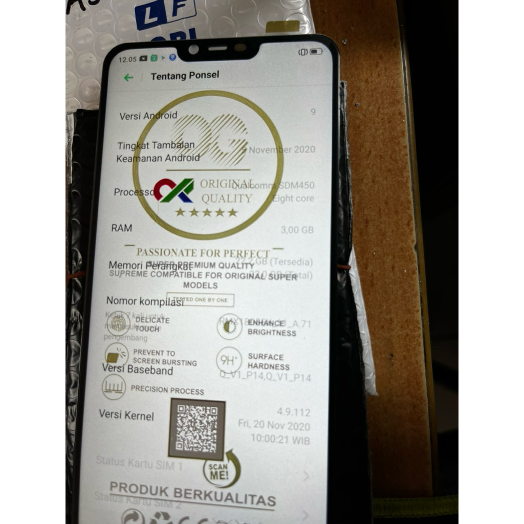 mesin realme 2 normal