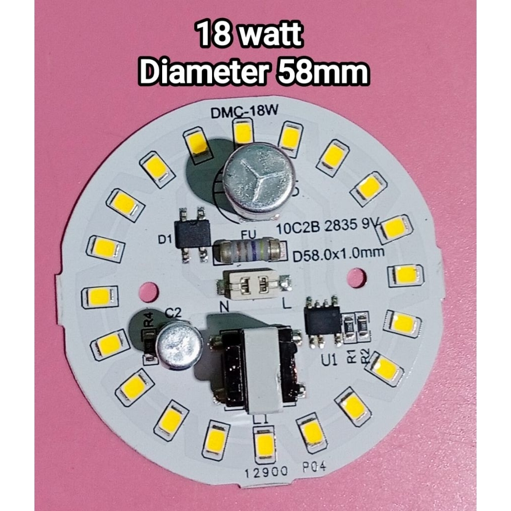 PCB LED AC DMC 18 WATT