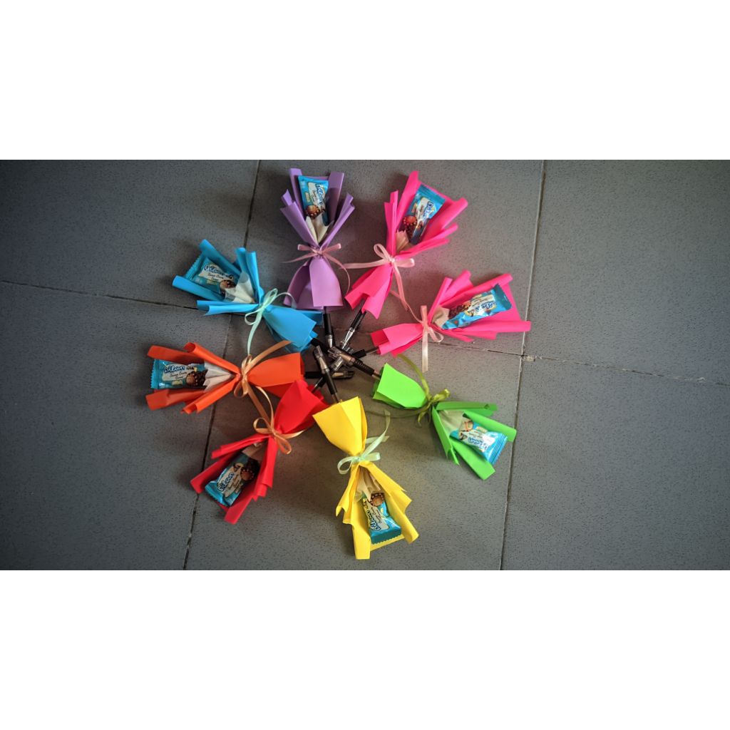 Buket Bulpen Coklat/Buket Mini/Buket Coklat/Hadiah/Gift