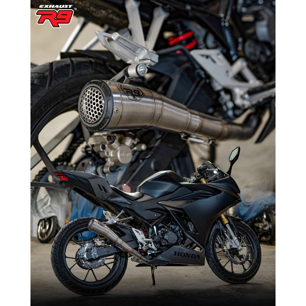 KNALPOT R9 GPX FULLSYSTEM HONDA CBR150R K45G/ K46/ K45R