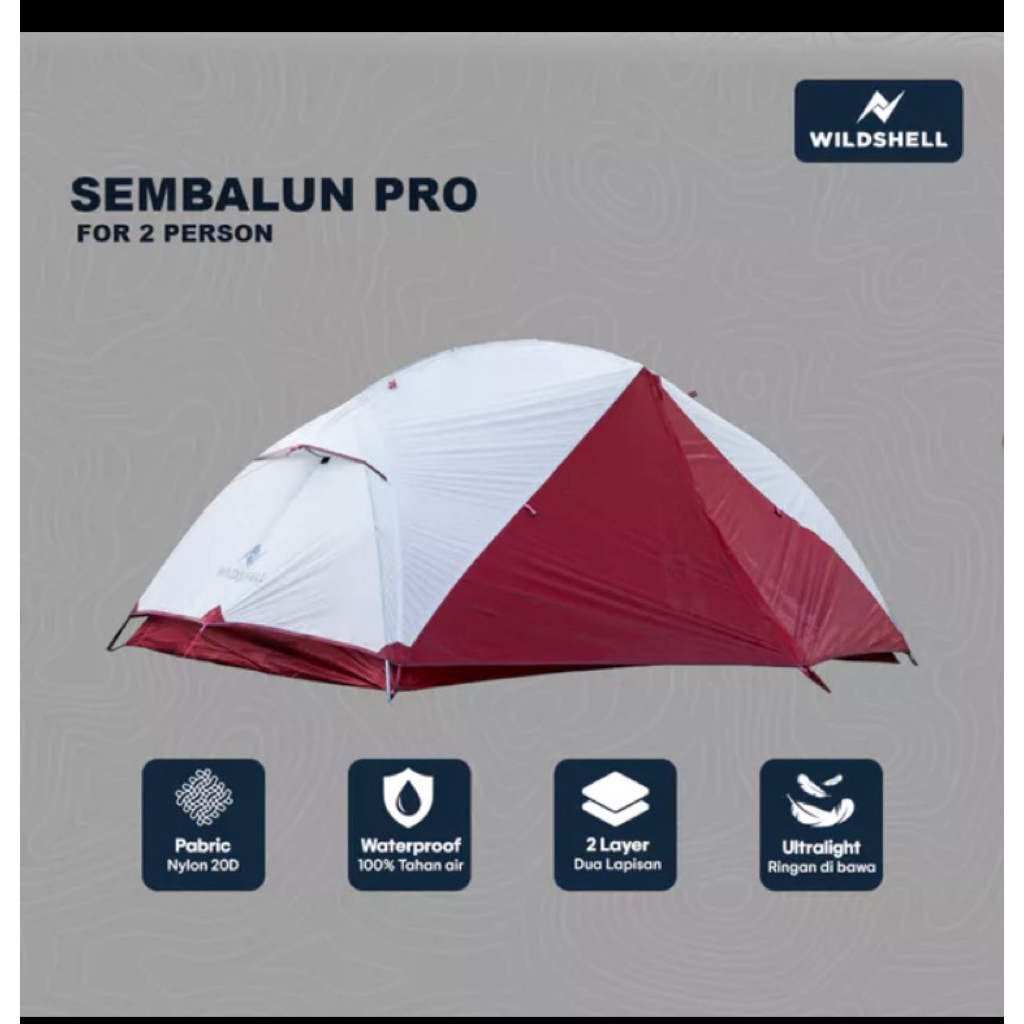 Tenda Wildshell kap 2