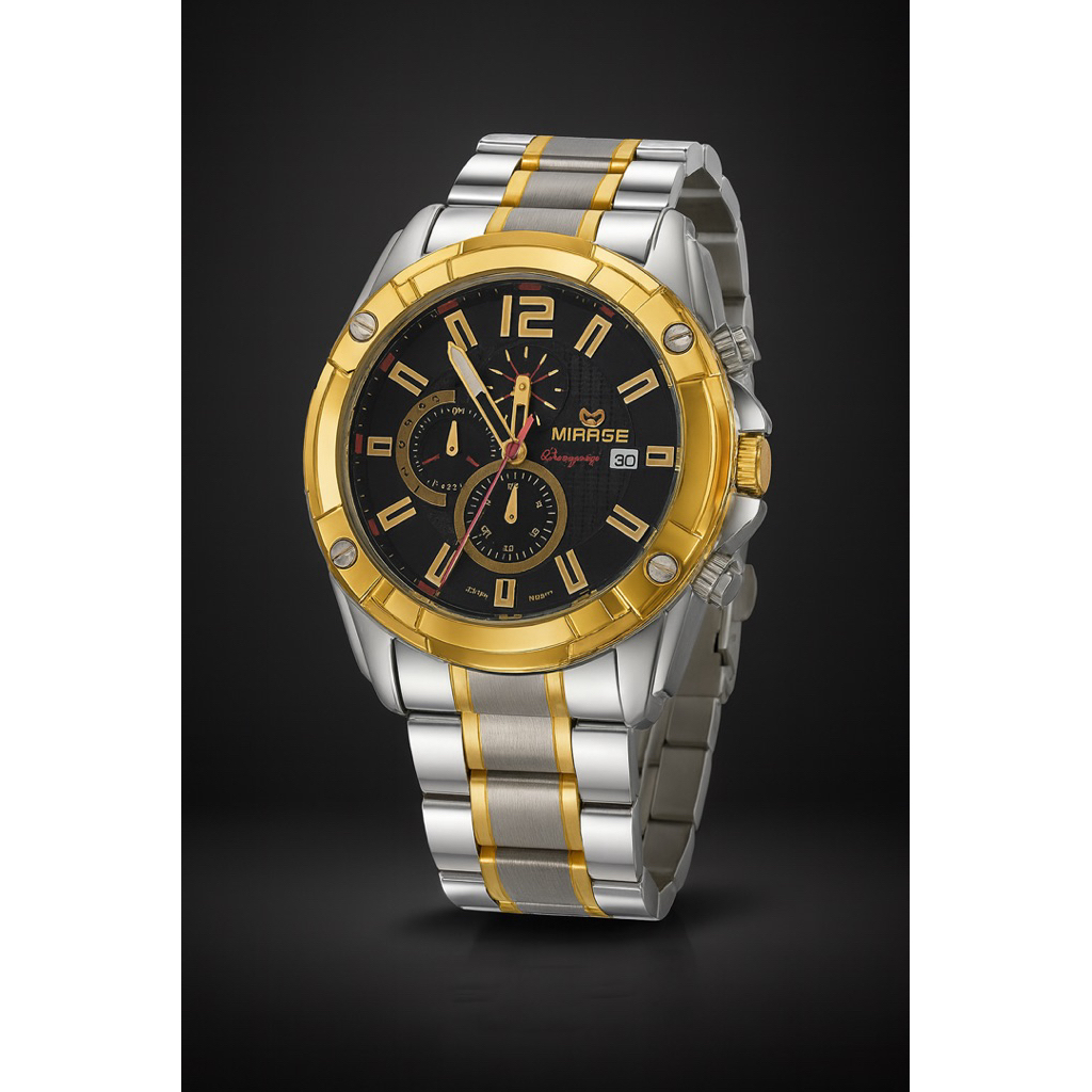 Jam Tangan Pria MIRAGE 8714 Combinasi