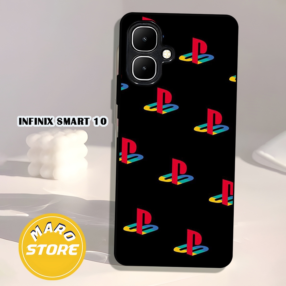 |RD33| MARO STORE INFINX SMART 10  | KILAU EFEK KACA | CASE HP CUSTOM SOFTCASE | CASING HP KUALITAS 