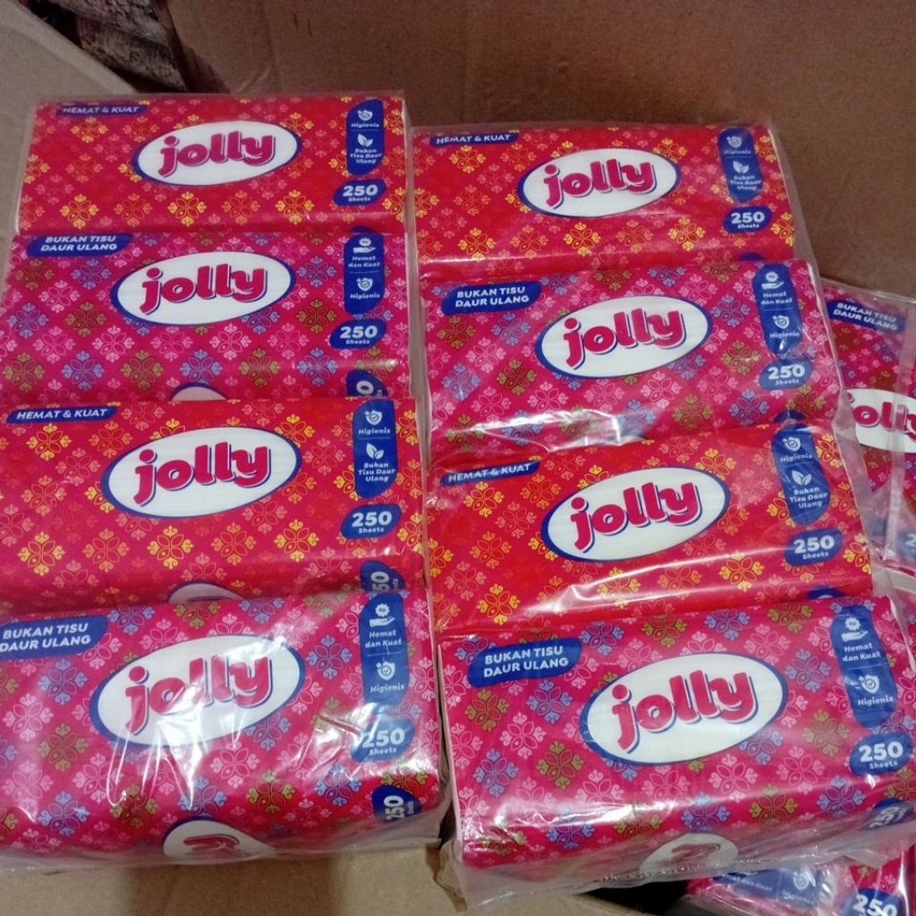 8pcs jolly 250/tissue jolly/jolly 250/jolly/tissue wajah/8 pack jolly @250