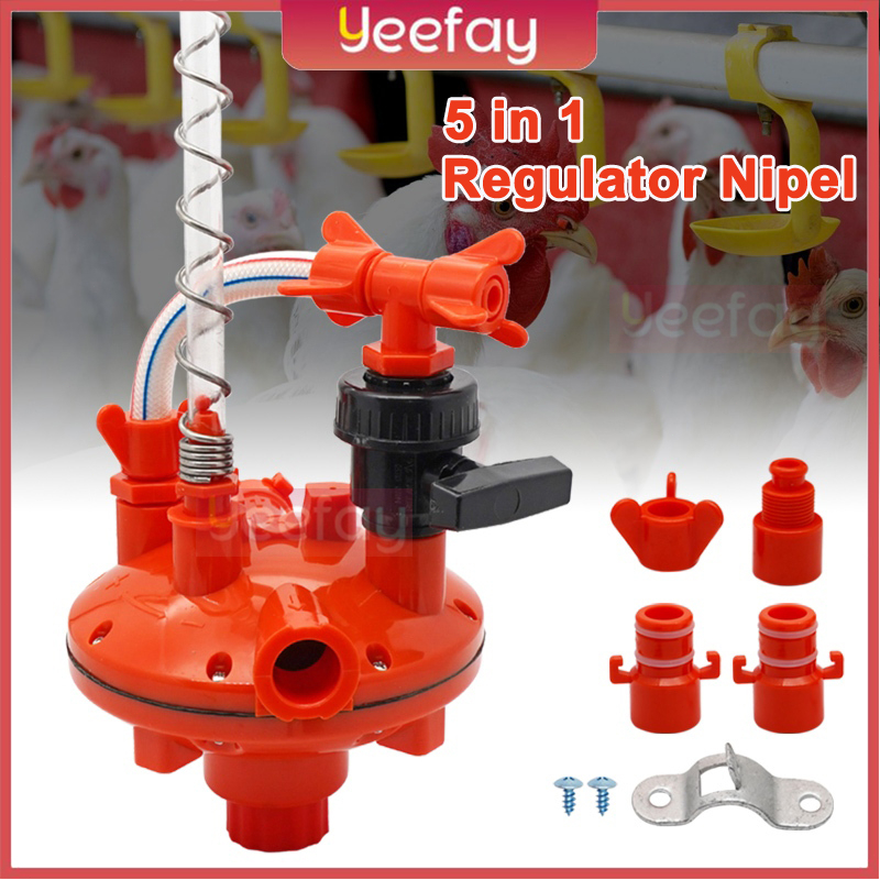 Regulator Air Minum Ayam Regulator Nipple Regulator Nepel Nipel Regulator Air Penurun Tekanan Ayam P