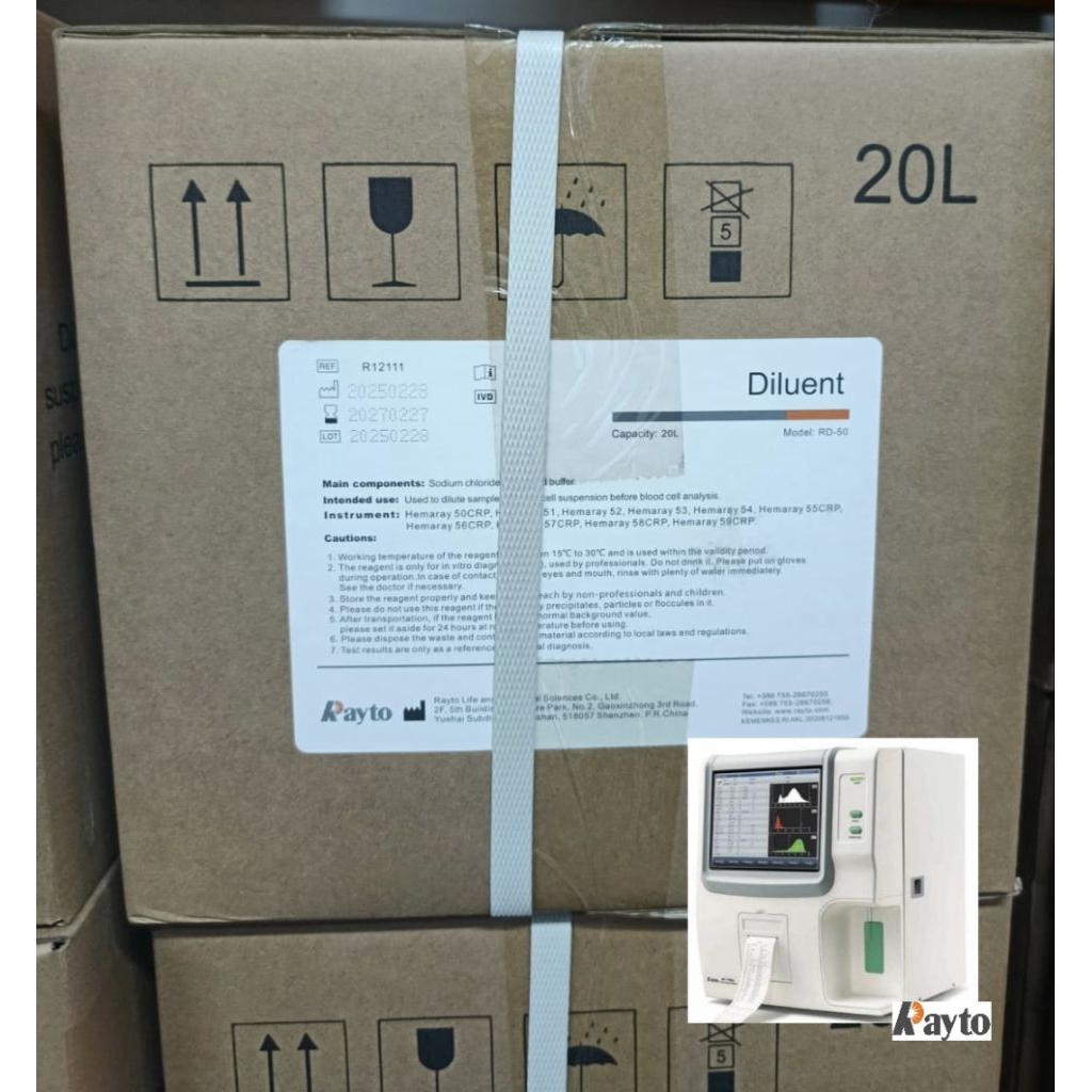 Rayto Hematologi Diluent 20L