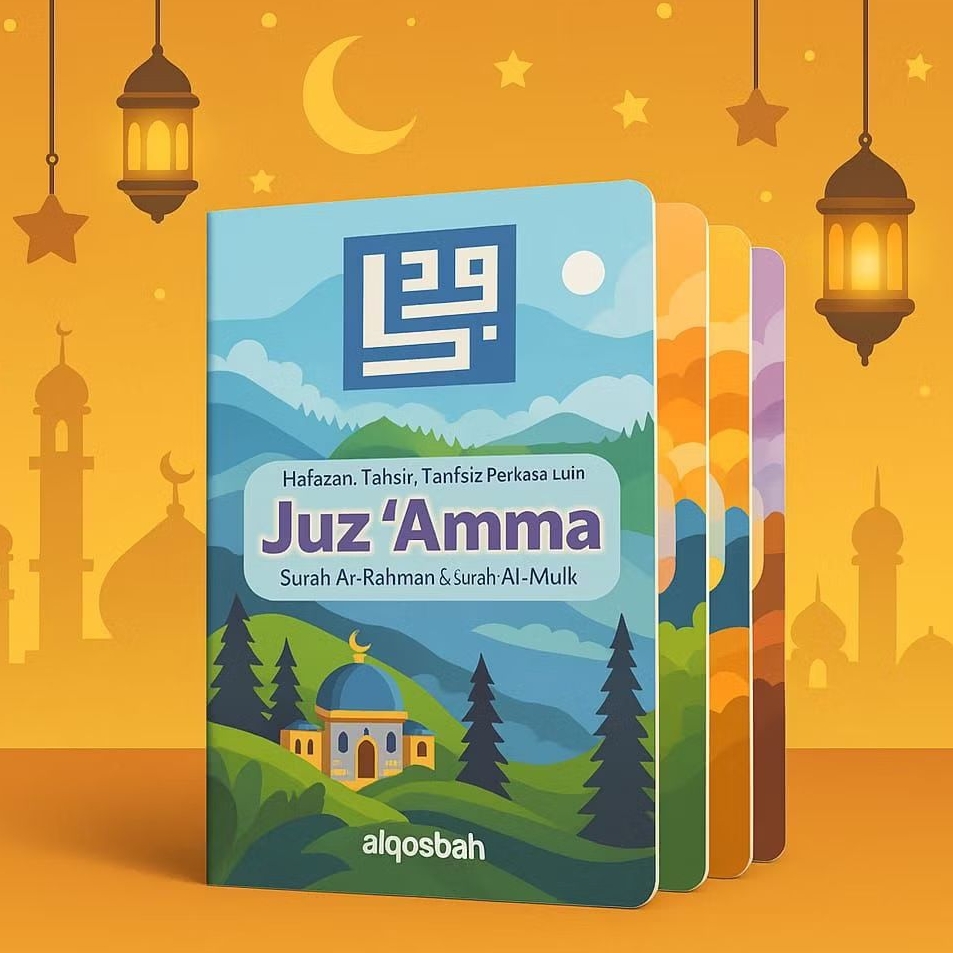 Juz Amma For Kids Anak / Juz Amma Anak Hafalan Lengkap / Juz Amma Hafazan 8 Blok Warna Perkata Latin