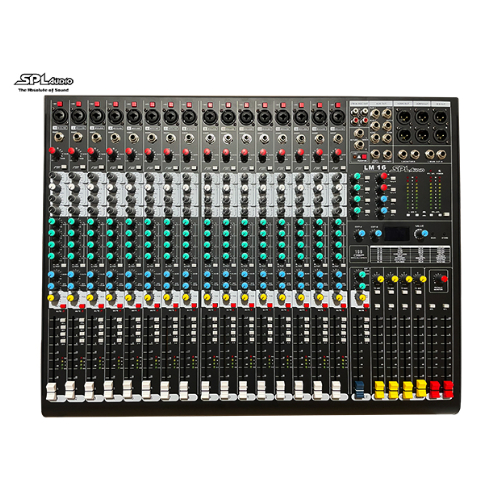 MIXER SPL 16 CHANNEL LM16 ORIGINAL BREWOG SPL AUDIO