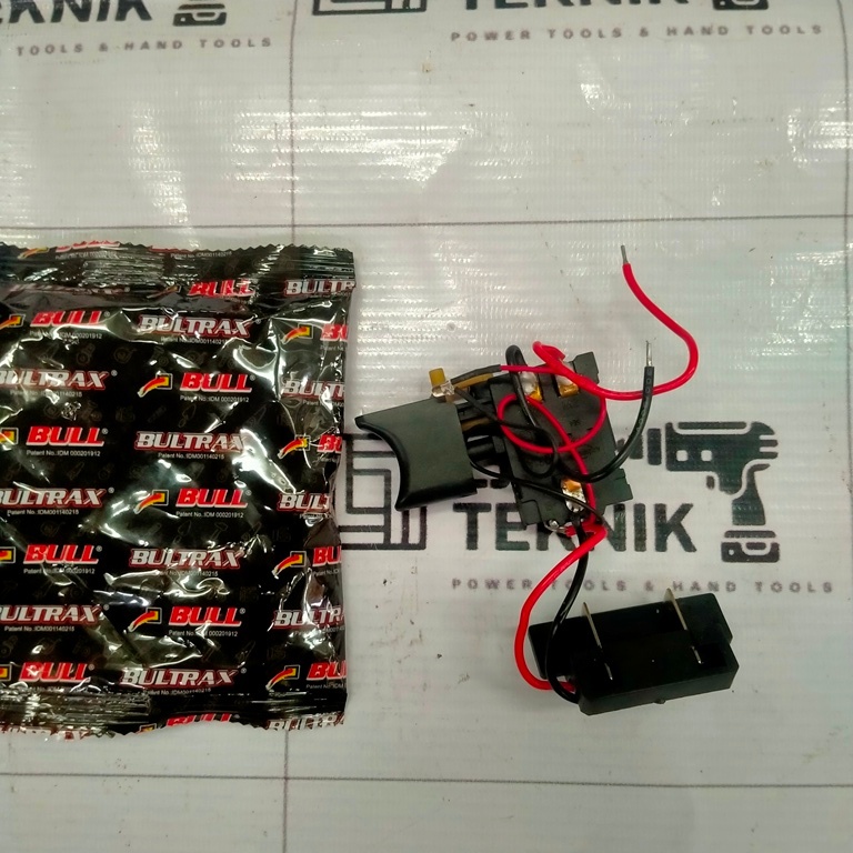 BULL SAKLAR / SWITCH MESIN BOR BATERAI 20V BOR CORDLESS DRILL CL02-027