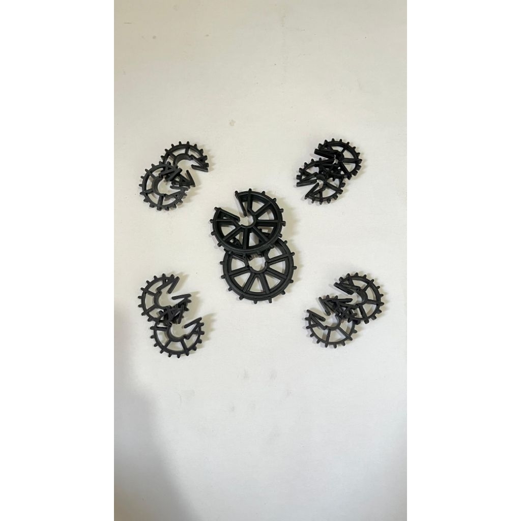 Decking Beton Plastik Spacer HDPW Pembesian Selimut Beton